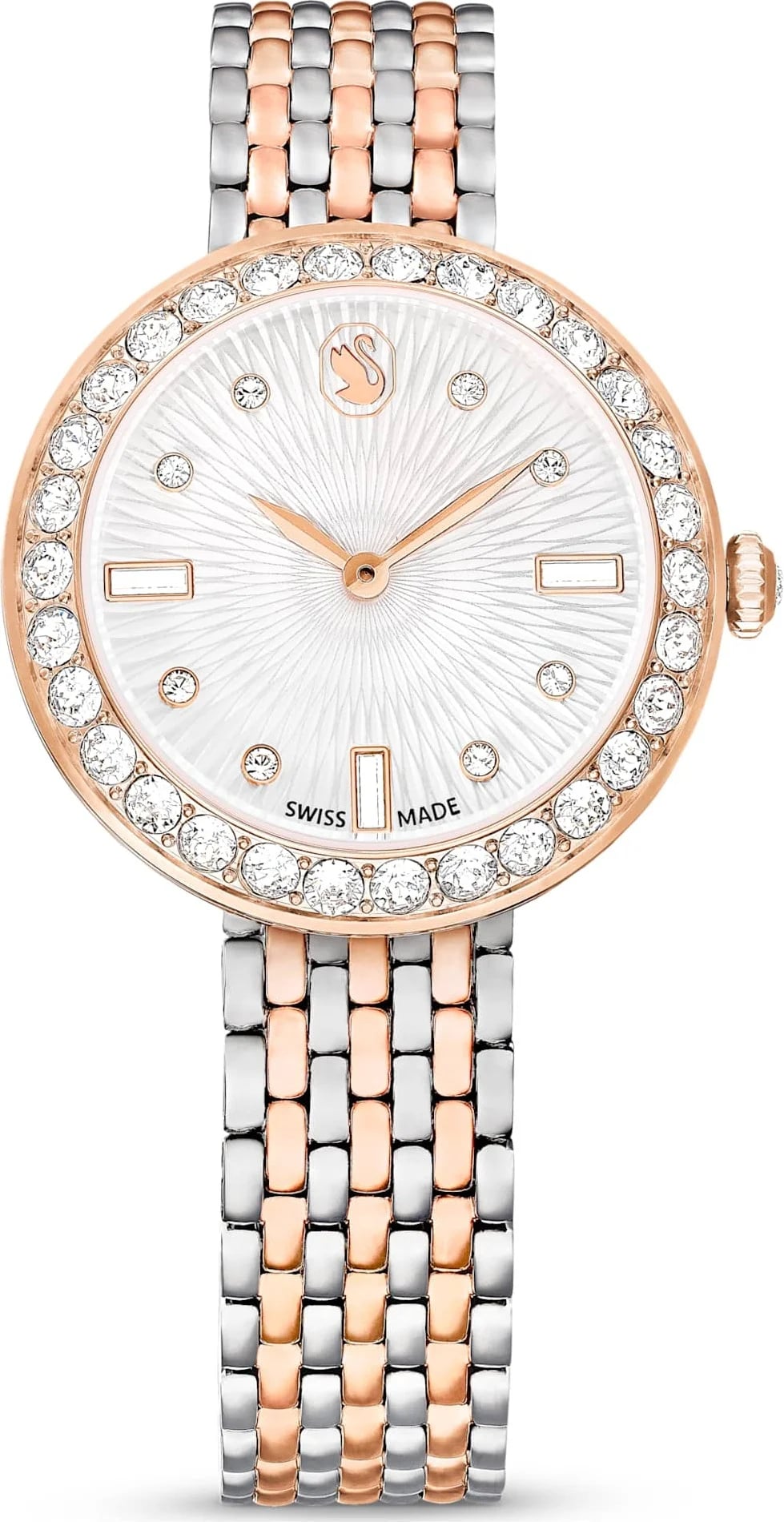 Montre Swarovski 5672971 femme cadran argent bracelet acier inoxydable