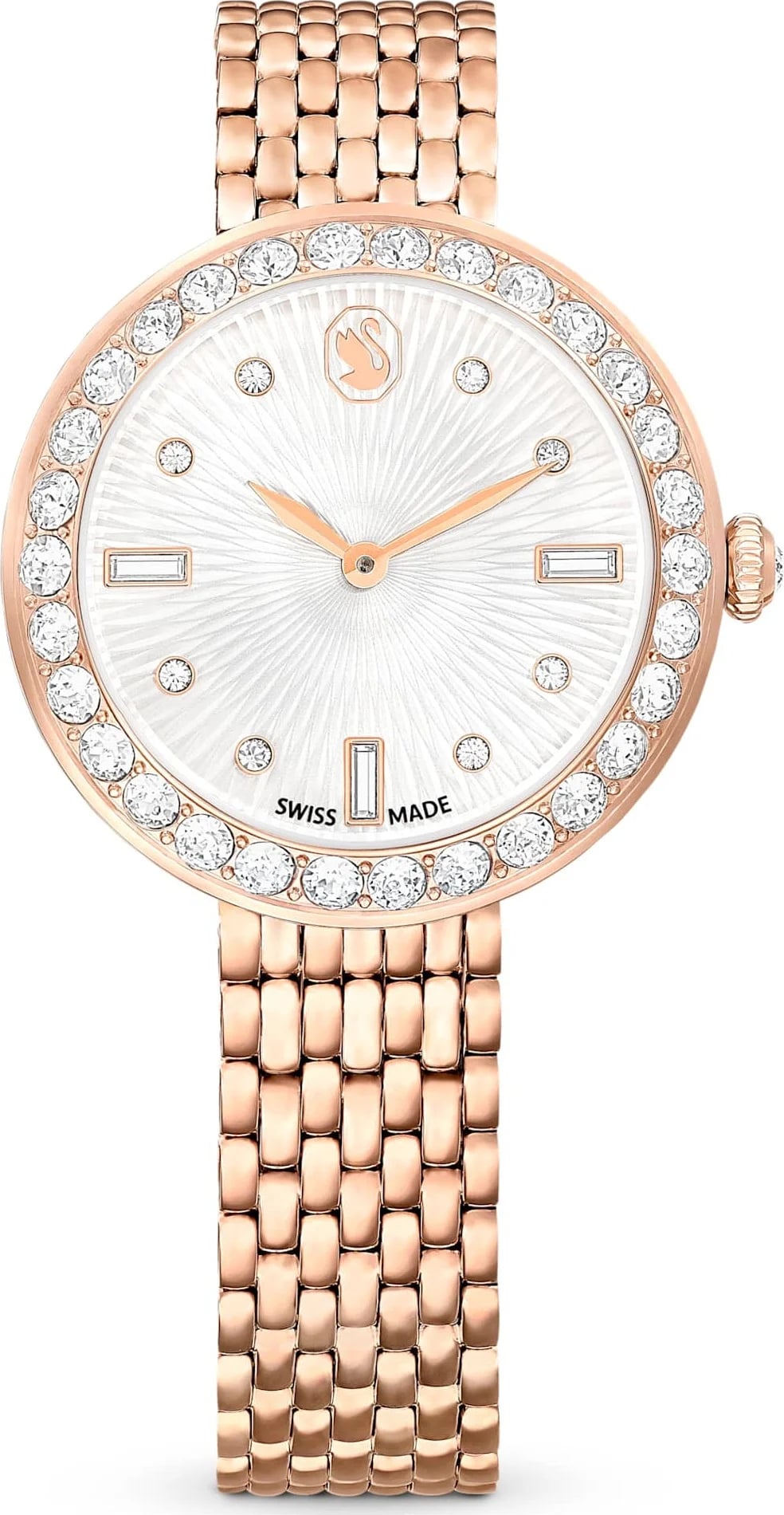Montre Swarovski 5672981 femme cadran blanc bracelet acier inoxydable