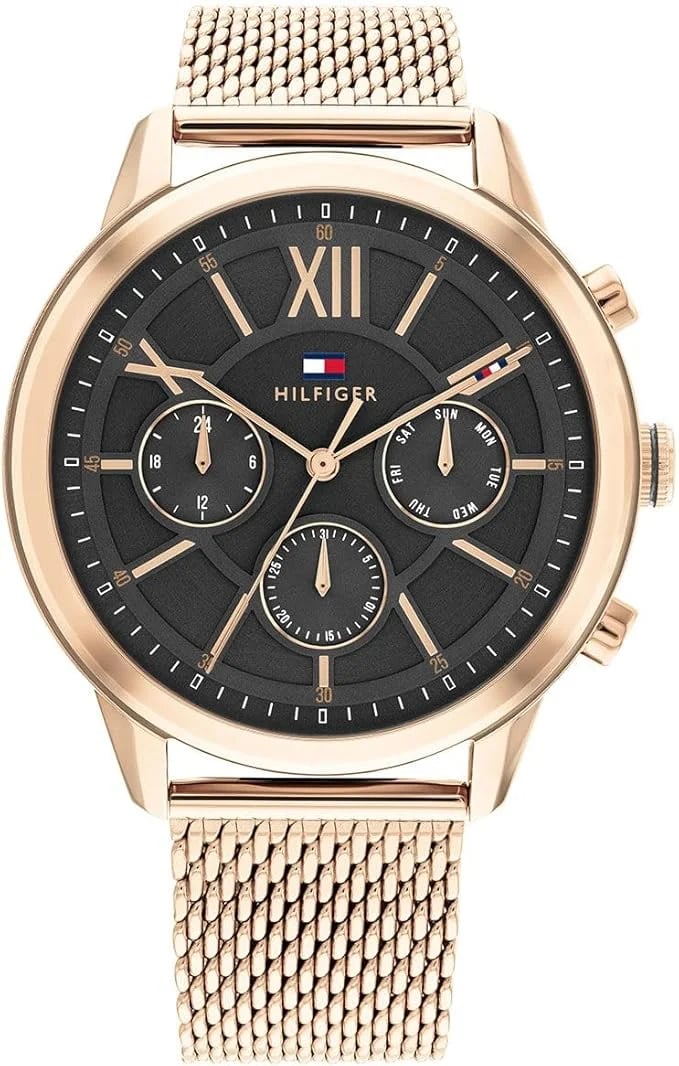 Montre Tommy Hilfiger 1710525 homme cadran gris bracelet acier