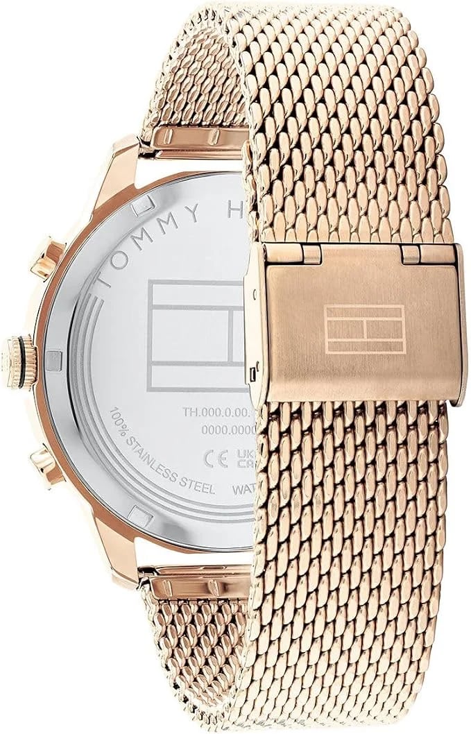Montre Tommy Hilfiger 1710525 homme détail cadran gris