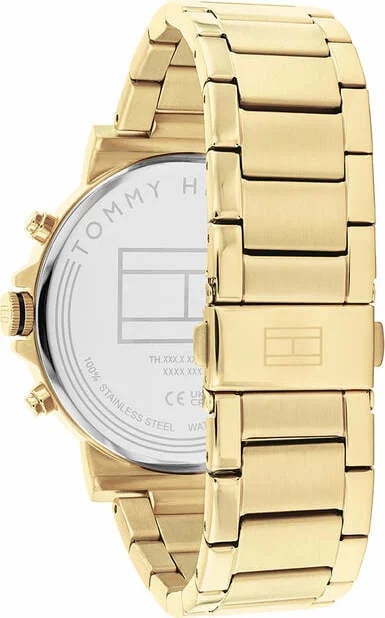 Montre Tommy Hilfiger 1710589 homme détail cadran noir