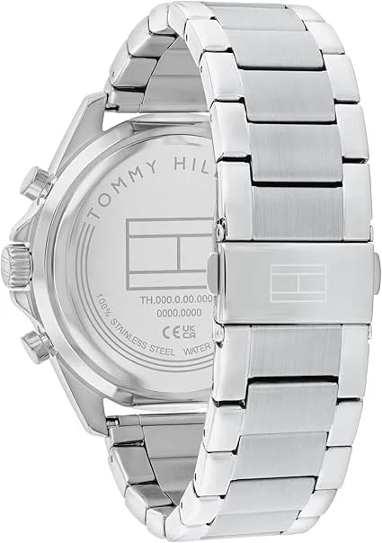 Montre Tommy Hilfiger 1710656 homme détail cadran bleu