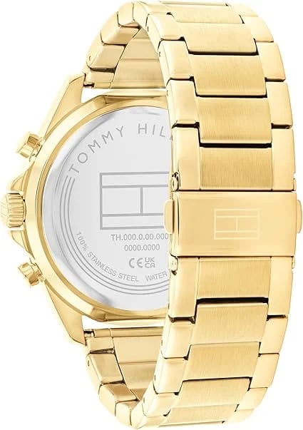 Montre Tommy Hilfiger 1710658 homme détail cadran noir