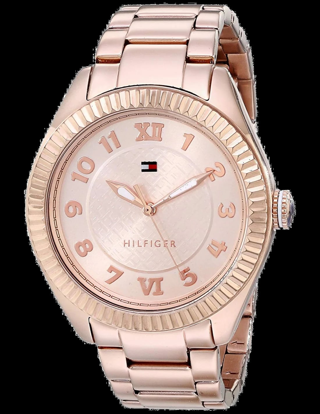 Montre Tommy Hilfiger 1781344 femme cadran or rose bracelet acier inoxydable