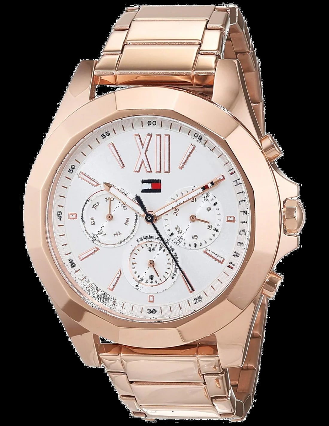 Montre Tommy Hilfiger 1781847 femme cadran argent bracelet acier inoxydable