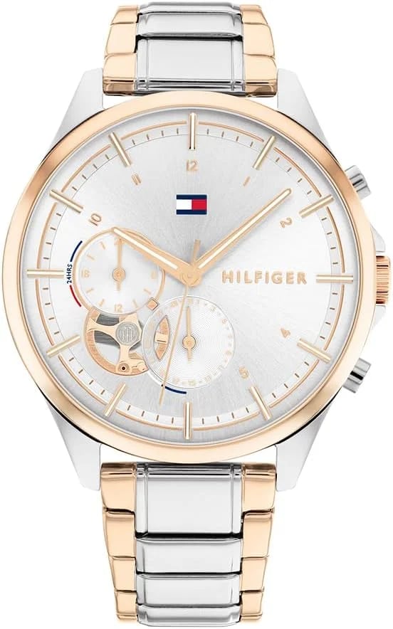 Montre Tommy Hilfiger 1782415 femme cadran argent bracelet acier