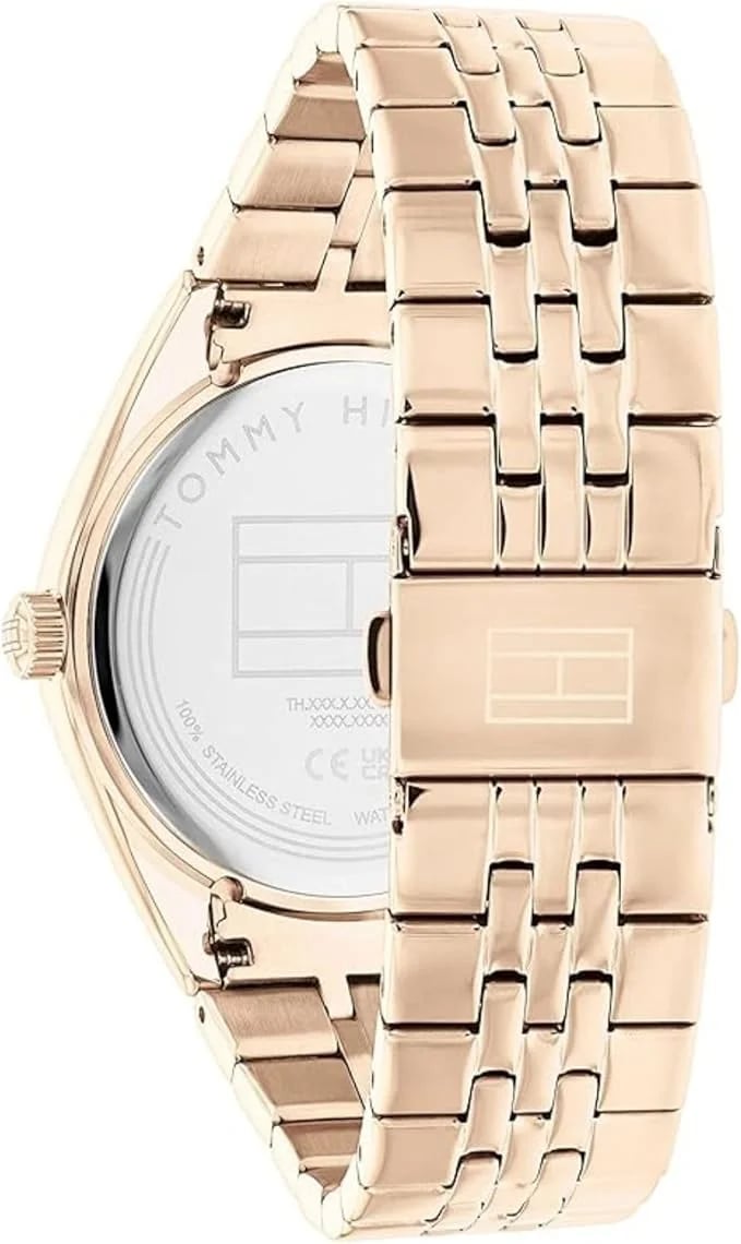 Montre Tommy Hilfiger 1782593 femme détail cadran argent