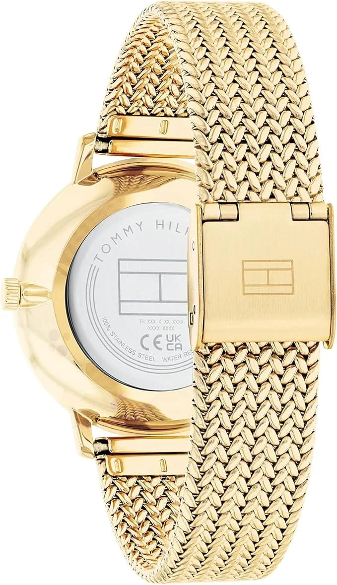 Montre Tommy Hilfiger 1782606 femme détail cadran or