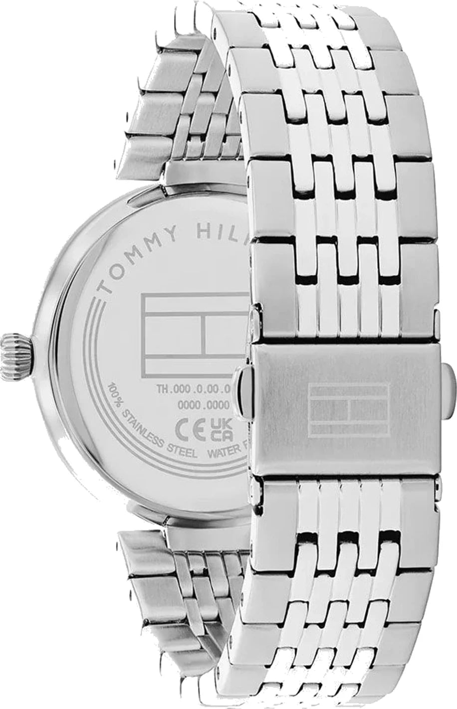 Montre Tommy Hilfiger 1782695 femme détail cadran argent