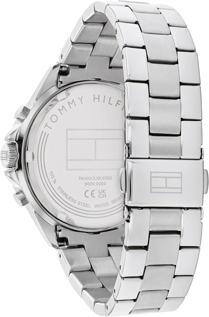 Montre Tommy Hilfiger 1782708 femme détail cadran bleu