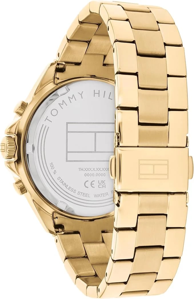 Montre Tommy Hilfiger 1782709 femme détail cadran marron