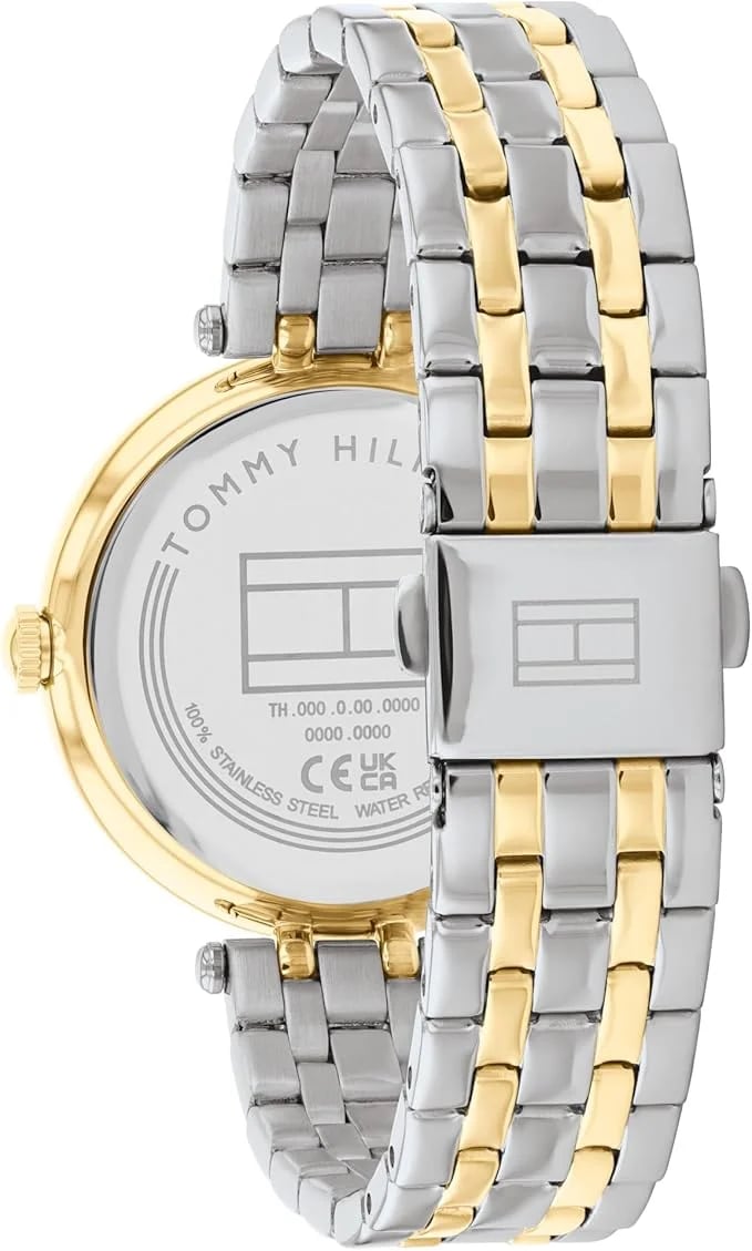Montre Tommy Hilfiger 1782720 femme détail cadran noir