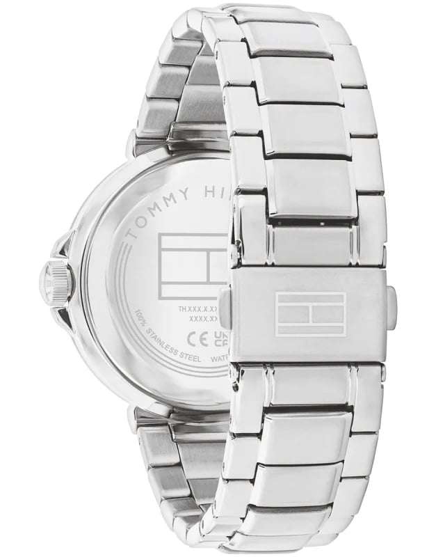 Montre Tommy Hilfiger 1782753 femme détail cadran argent