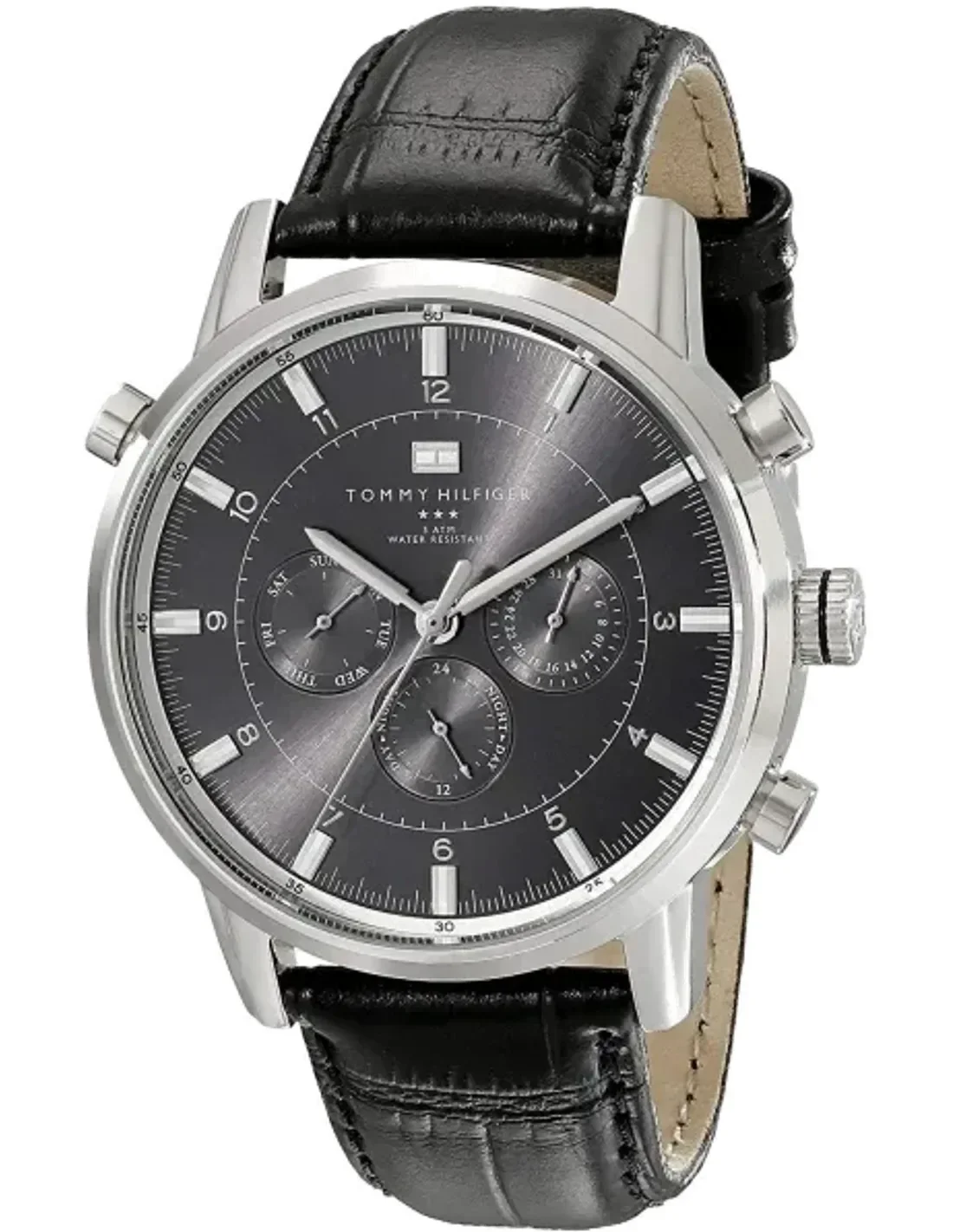 Montre Homme Tommy Hilfiger Harrison 1790875 Bracelet en cuir Noir