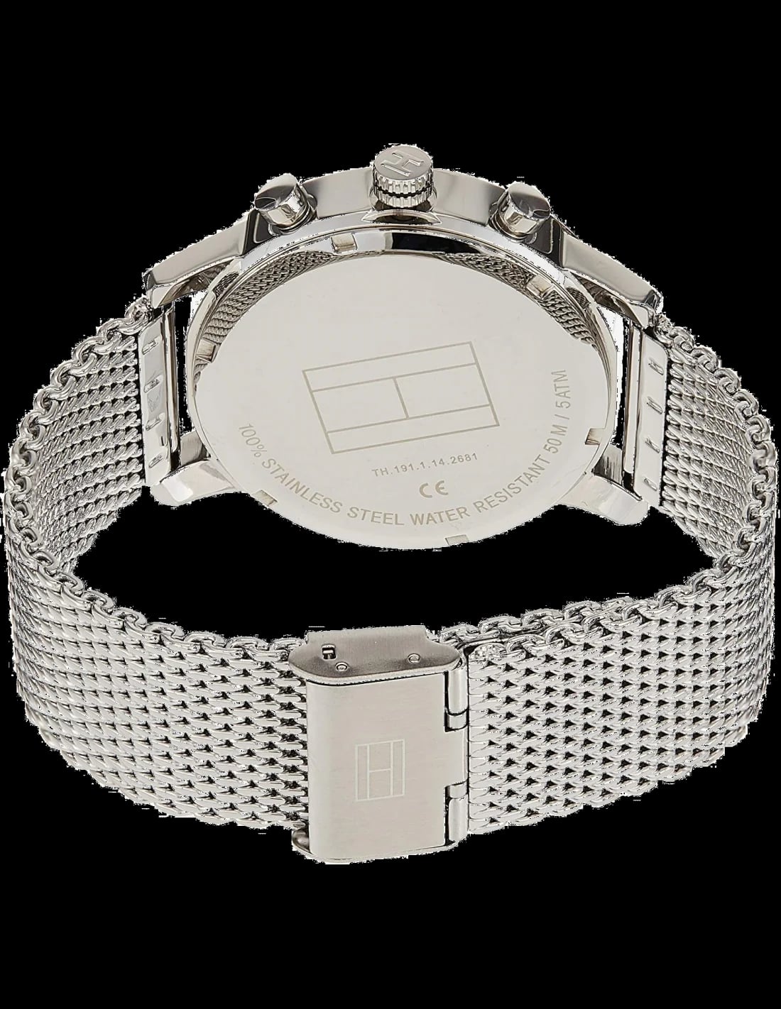 Montre Tommy Hilfiger 1790877 homme détail cadran gris