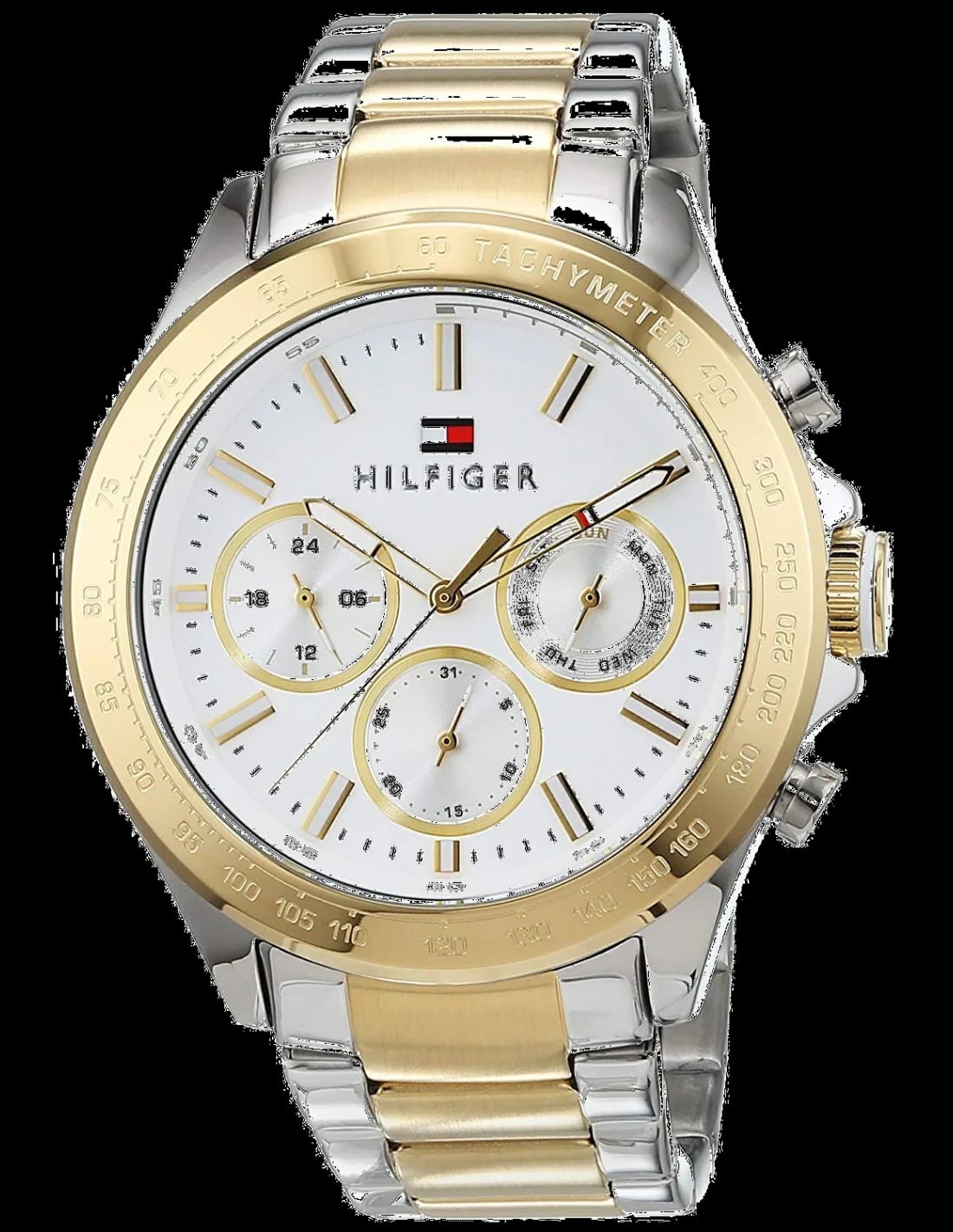 Montre Tommy Hilfiger 1791226 homme cadran argent bracelet acier inoxydable