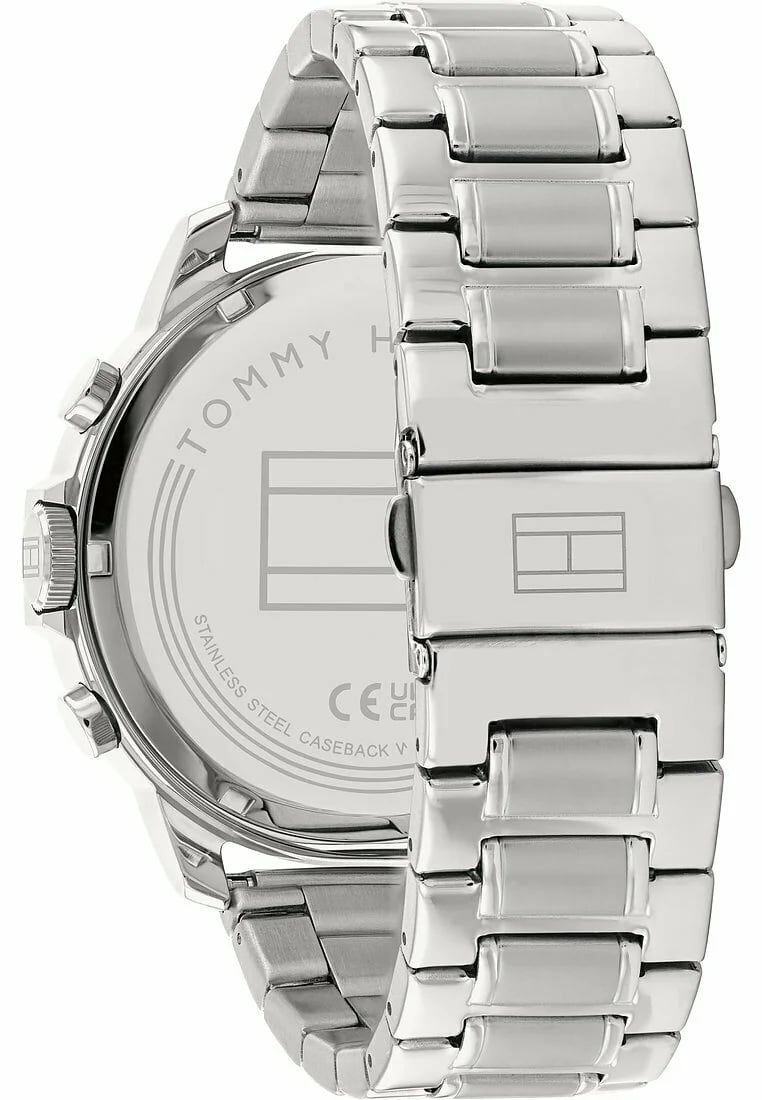 Montre Tommy Hilfiger 1791293 homme détail cadran bleu