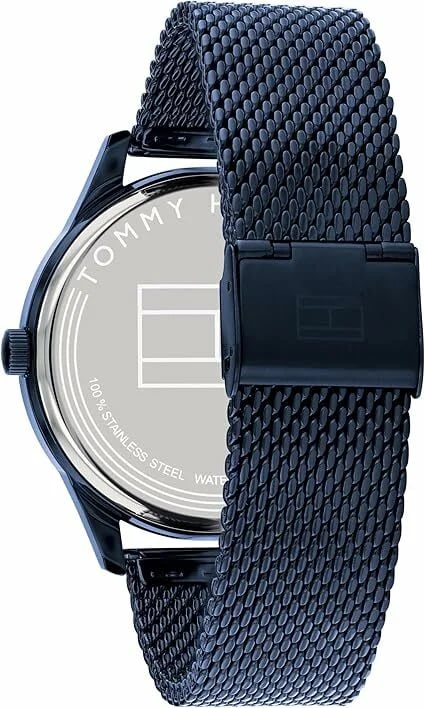 Montre Tommy Hilfiger 1791421 homme détail cadran bleu