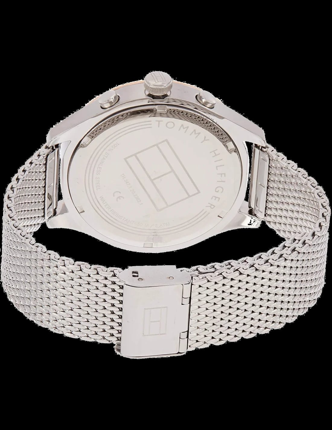 Montre Tommy Hilfiger 1791466 homme détail cadran noir