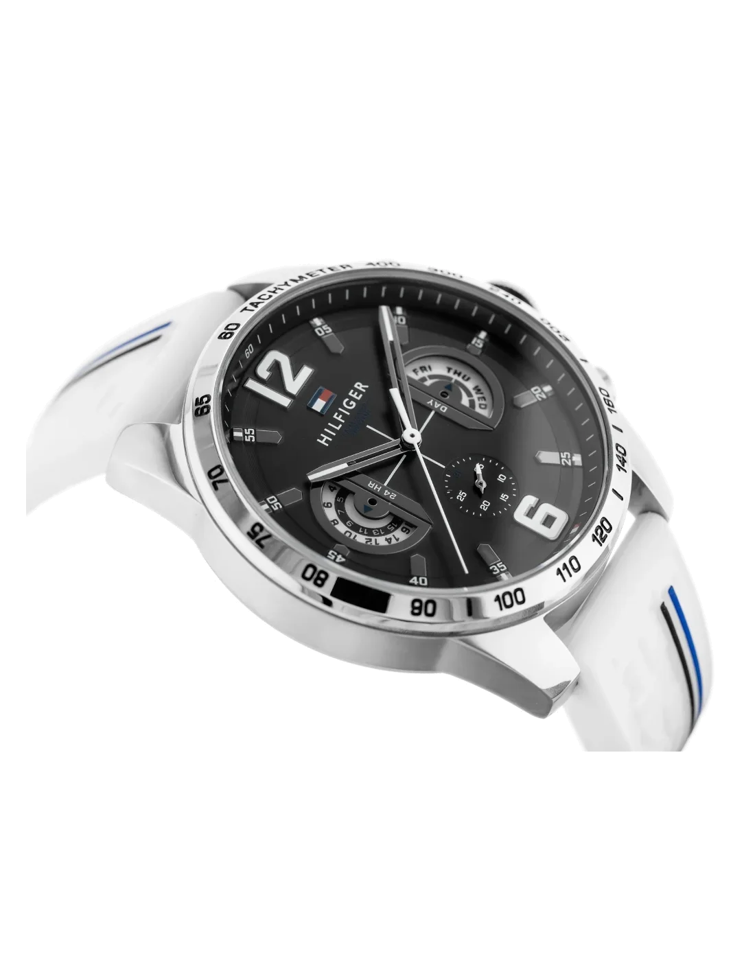 Montre Tommy Hilfiger 1791475 homme détail cadran noir