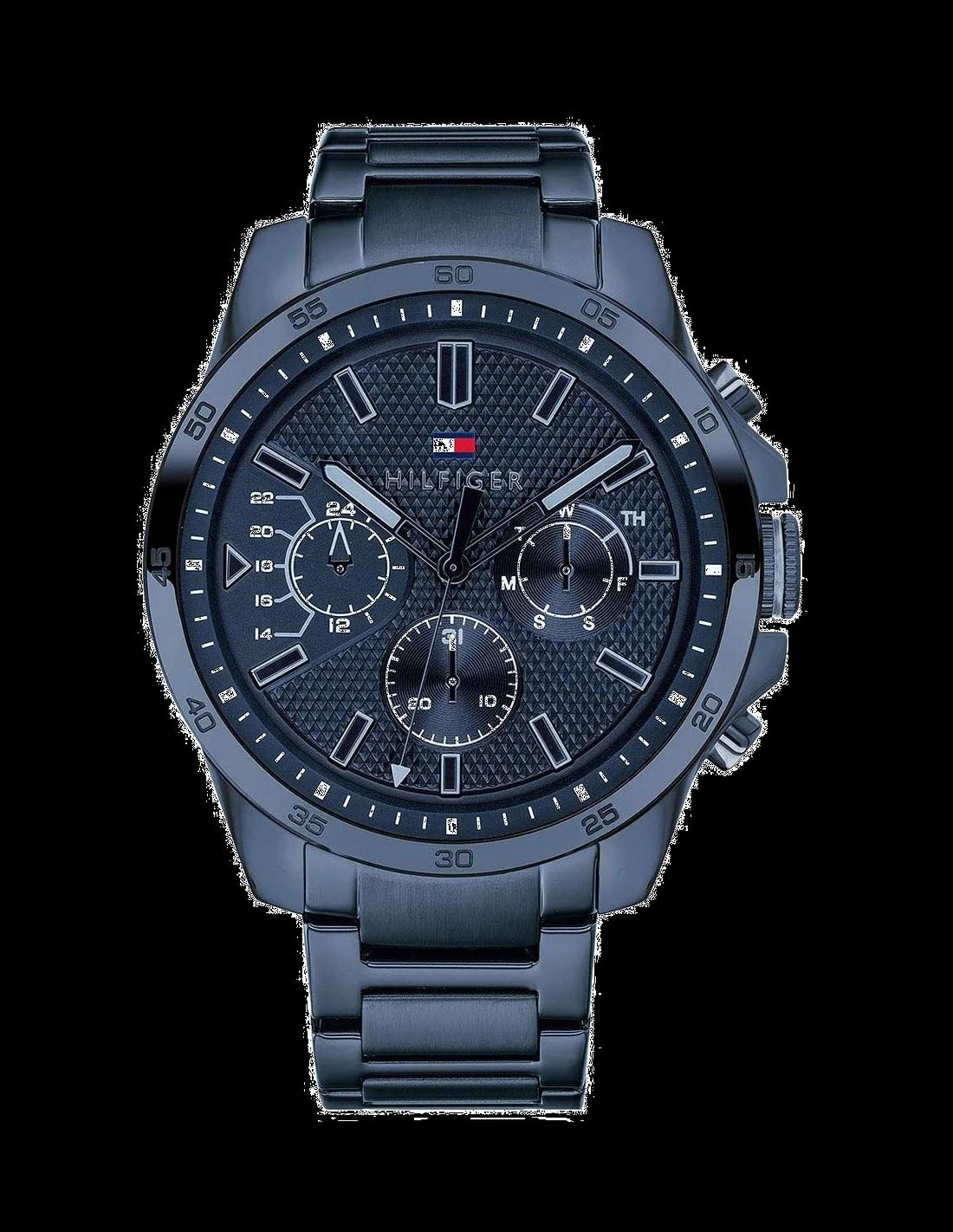Montre Tommy Hilfiger 1791560 homme cadran bleu bracelet acier inoxydable