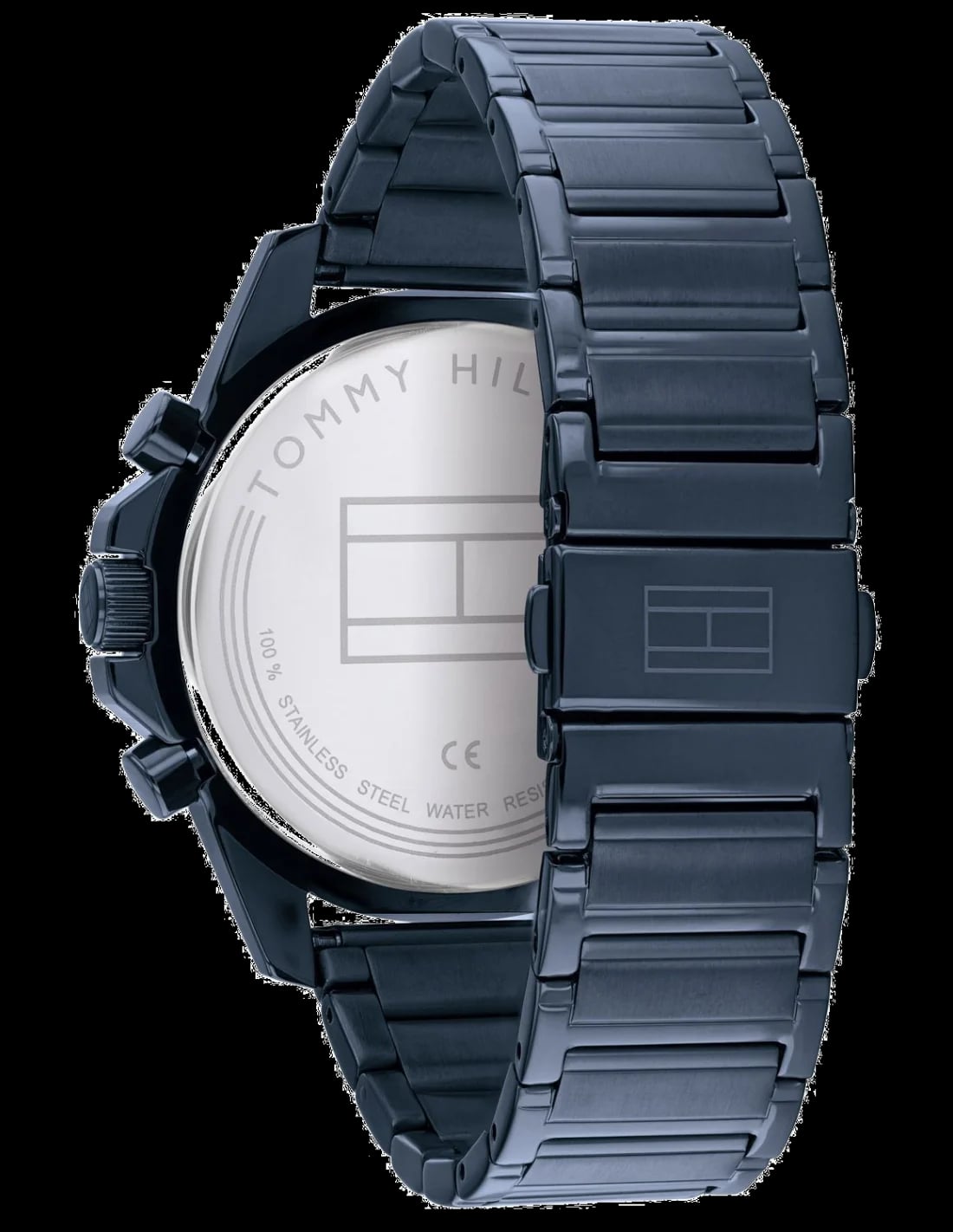 Montre Tommy Hilfiger 1791789 homme détail cadran bleu