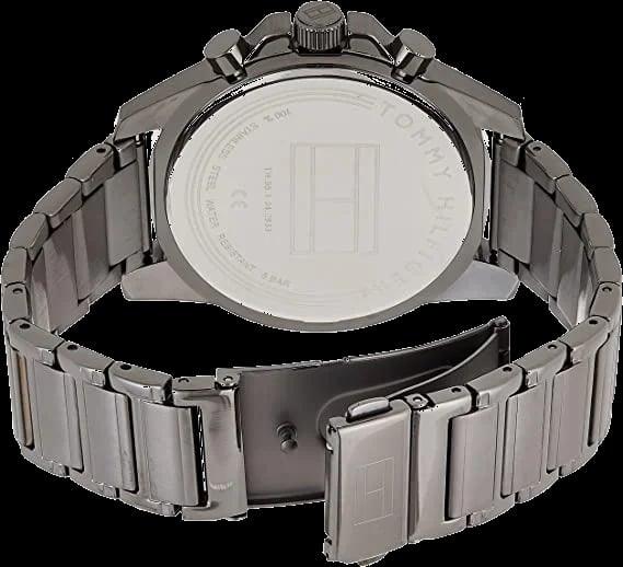 Montre Tommy Hilfiger 1791790 homme détail cadran noir