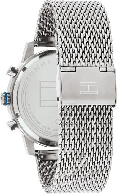Montre Tommy Hilfiger 1791881 homme détail cadran bleu