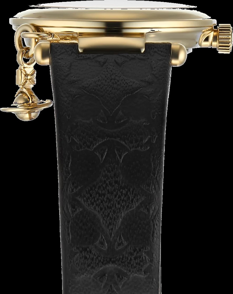 Montre Vivienne Westwood VV006BKGD verso boîtier doré acier inoxydable