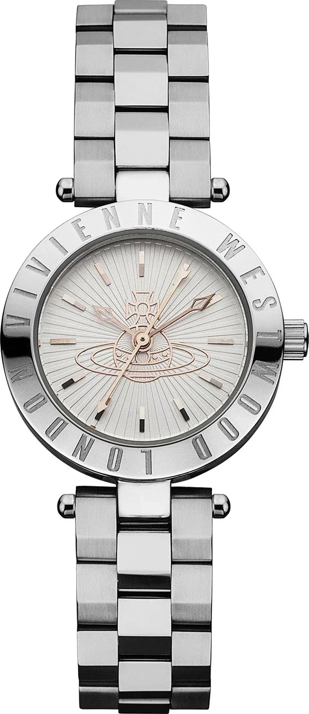 Montre Vivienne Westwood VV092SL femme cadran argent bracelet acier