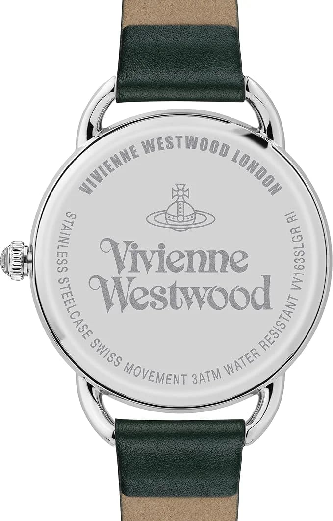Montre Vivienne Westwood VV163SLGR femme détail cadran vert