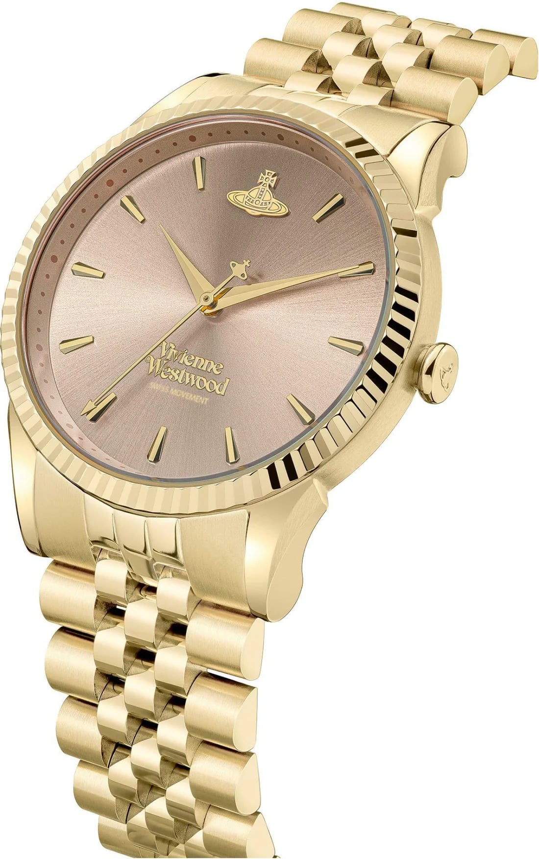 Montre Vivienne Westwood VV240PKGD femme vue de profil
