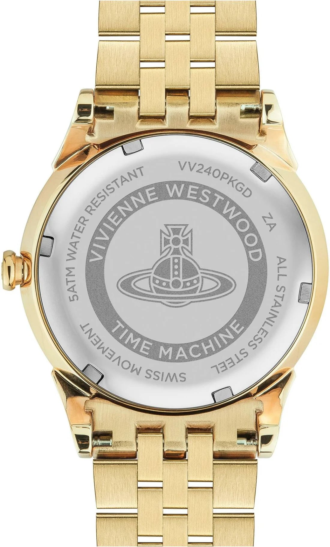 Montre Vivienne Westwood VV240PKGD femme verso boîtier or