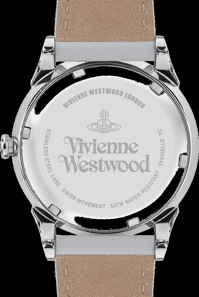 Montre Vivienne Westwood VV240SLLC femme verso boîtier argent