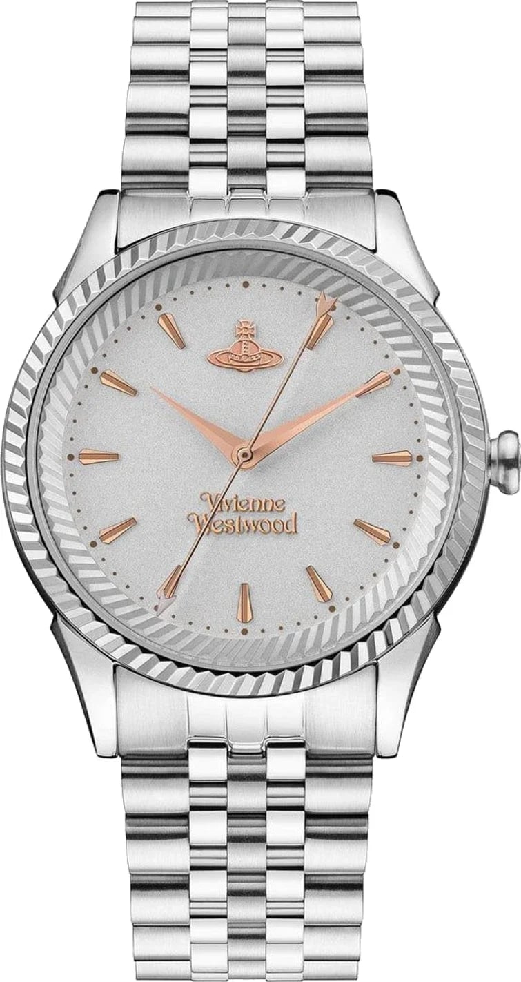 Montre Vivienne Westwood VV240SLSL femme cadran argent bracelet acier
