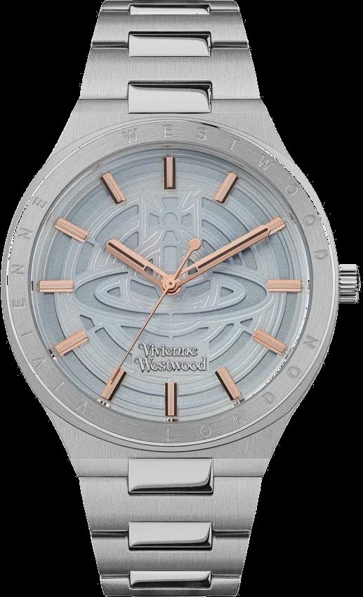 Montre Vivienne Westwood VV257LBLSL femme cadran bleu bracelet acier inoxydable