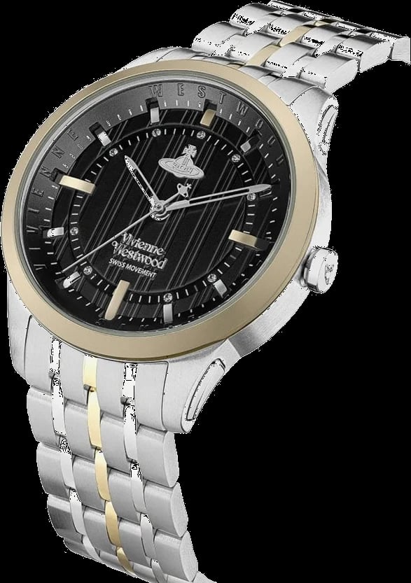 Vivienne Westwood VV262BKSG 38mm Black Dial Watch | Montres Outlet