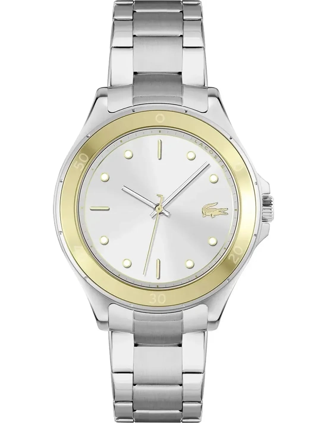 Lacoste Swing 2001222 Silver Dial Stainless Steel Women's Watch