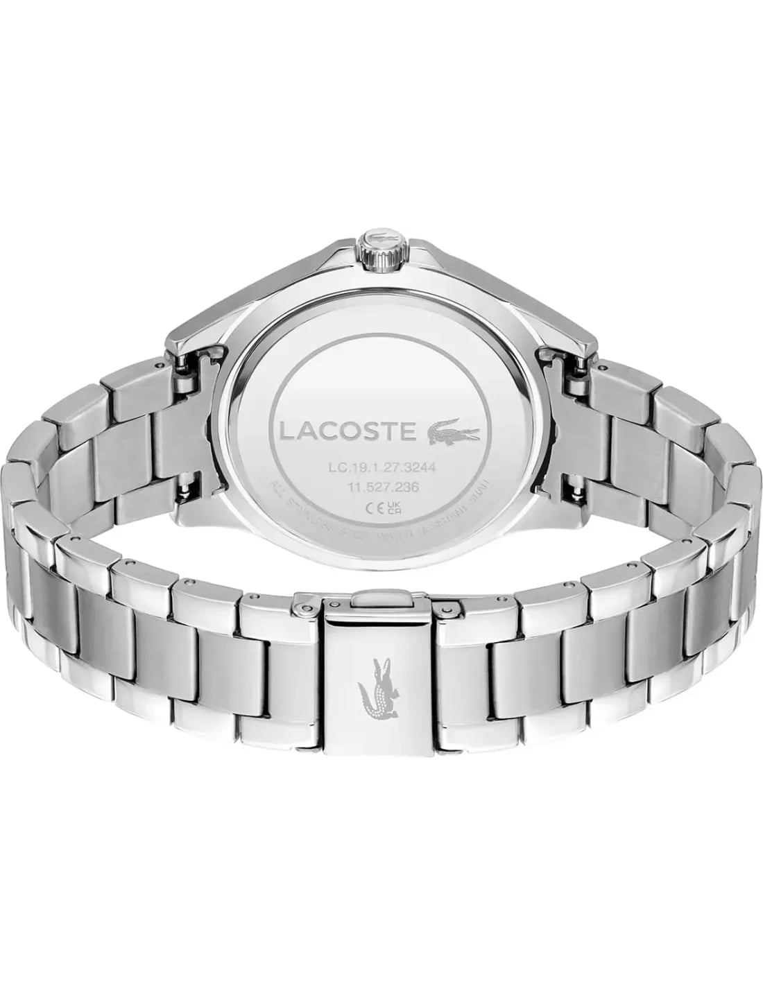 Lacoste Swing 2001222 Silver Dial Stainless Steel Women's Watch view 3