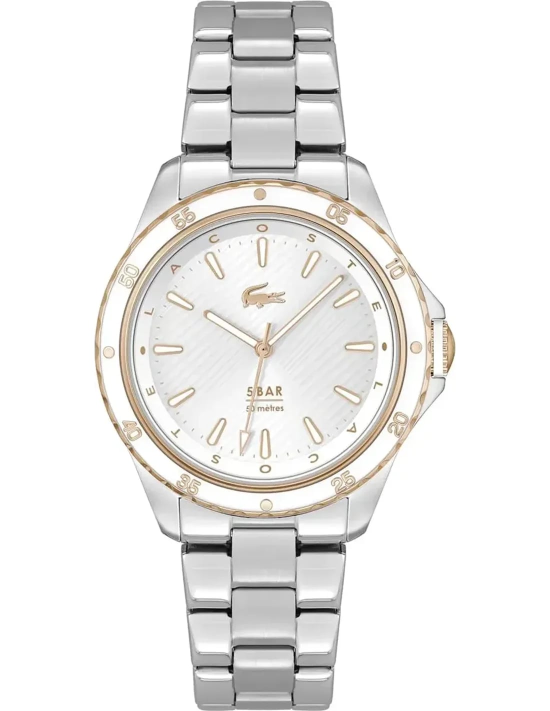 Lacoste Santorini 2001370 Silver Stainless Steel Women's Watch