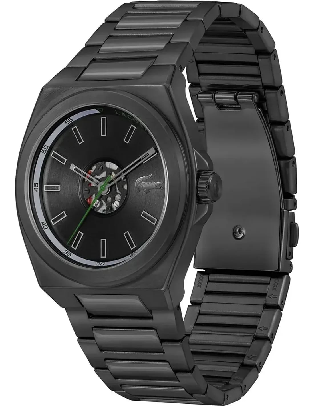 Lacoste Reno 2011336 Black Stainless Steel Men's Watch view 2