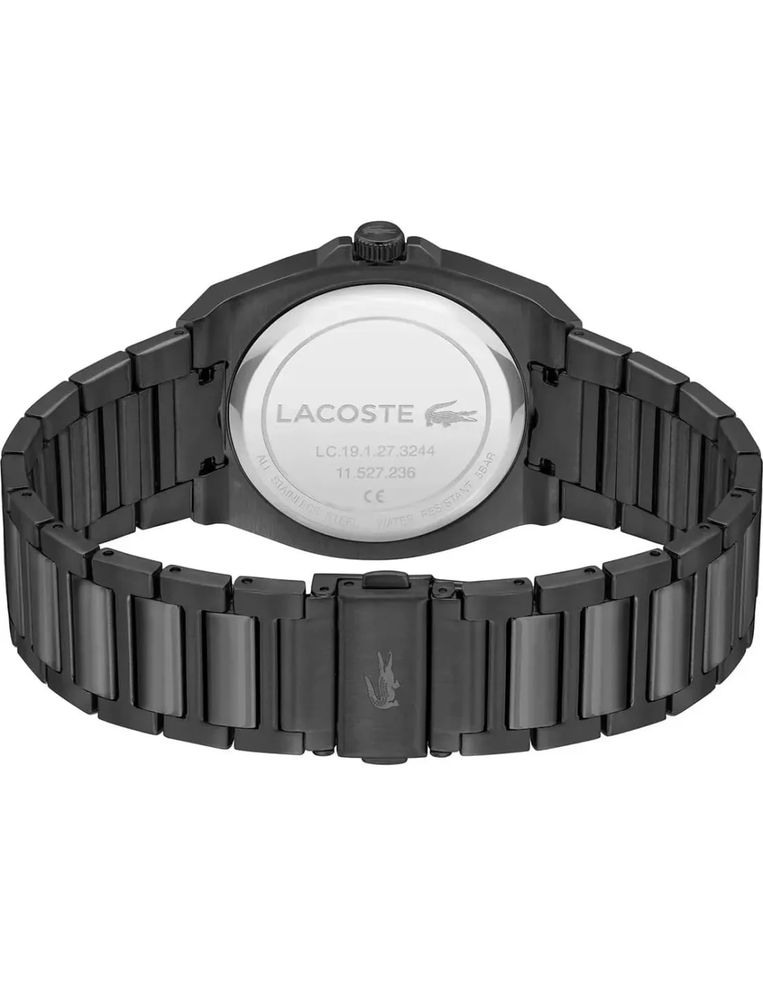 Lacoste Reno 2011336 Black Stainless Steel Men's Watch view 3