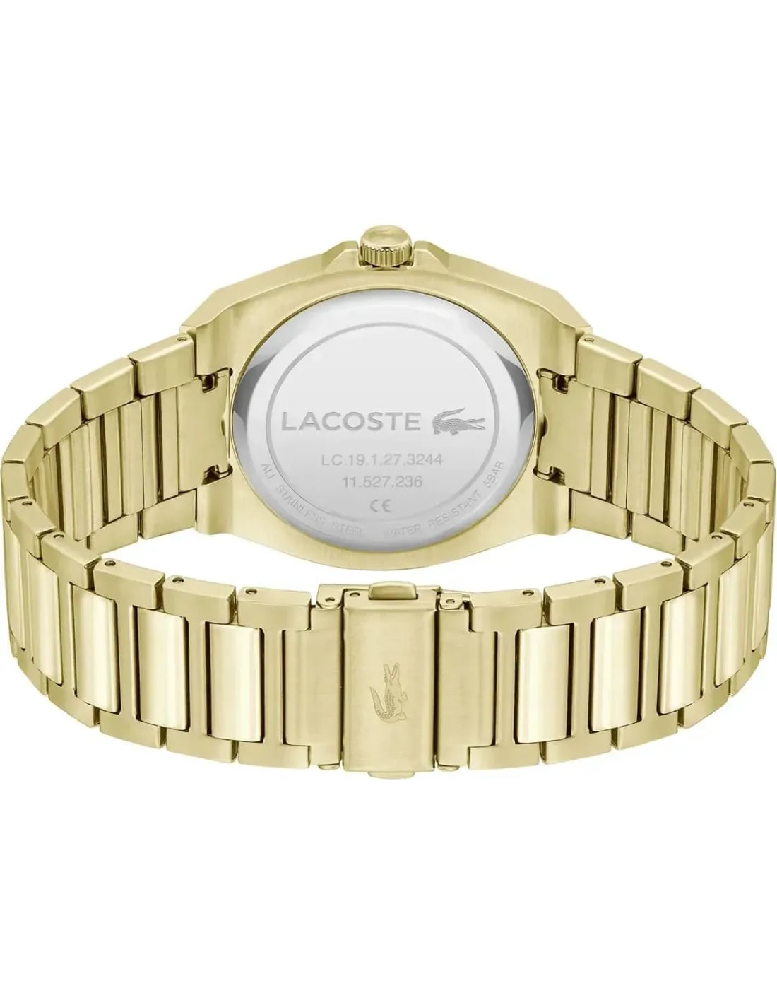 Lacoste Reno 2011337 Gold Men's Watch with Steel Bracelet view 3