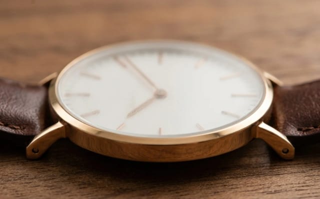 Misting inside the sapphire crystal of a Daniel Wellington Classic watch