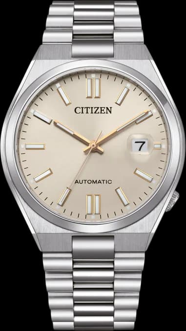 Citizen NJ0151-88W Tsuyosa Automatic Champagne Dial Stainless Steel Bracelet Men's Watch