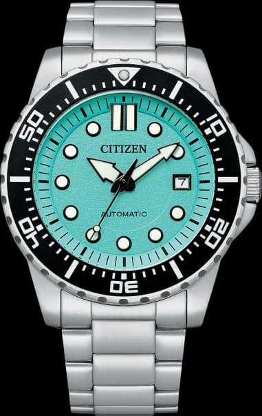 Citizen NJ0170-83X Automatic Tiffany Blue Dial Stainless Steel Men's Watch