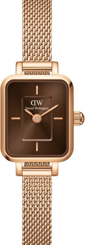 Daniel Wellington DW00100649 Women's Watch Rose Gold, Square Case 2-Year Warranty