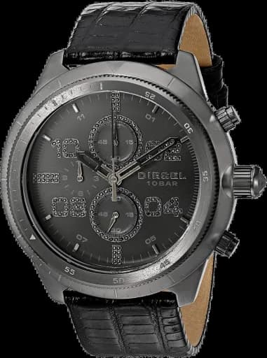 Diesel DZ4437 Padlock Chronograph Gunmetal Men's Watch