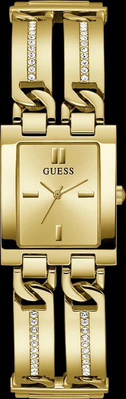 Guess GW0668L2 Gold Square Case Stainless Steel Crystal Women's Watch