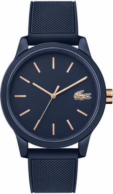 Lacoste 2011011 Men's Watch Blue Silicone, Authentic Quartz 2-Year Warranty
